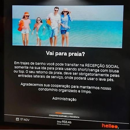 Lindo Apto No Barrabela, Todo Equipado, Com Arcondicionados Split Novos No Quarto E Na Sala, Limpissimo, Cheiroso, Novinho, Condominio Em Frente A Praia, Com Piscina Aquecida, Sauna, Quadra, Academia, Lavanderia, Salao De Beleza, Restaurantes, Mercad Río de Janeiro Exterior foto